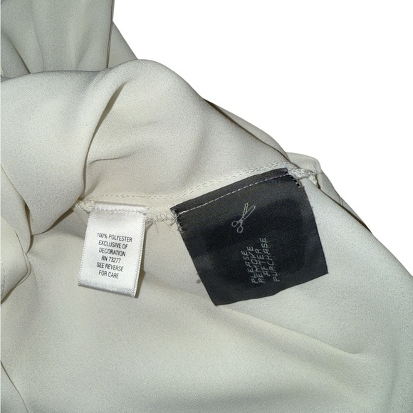 Dana Buchman Cream Blouse - Picture 5 of 7